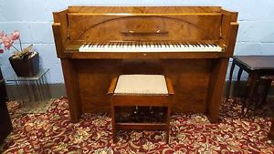Reconditioned  "Eavestaff" Mini Grand Piano. PLAYING ON YOU TUBE.-- CAN DELIVER.