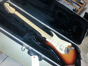 Details about  2005 FENDER American Deluxe Stratocaster Tobacco Sunburst Electr
