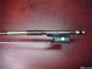Violin bow stamped C.W.KNOPF