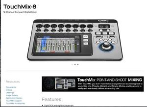 QSC TouchMix-8 Mixer