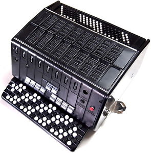 TOPAZ-1 SOVIET ELECTRONIC ACCORDION SYNTHESIZER (BAYAN)  VINTAGE SUPER RARE!