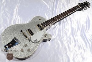 Gretsch 1998 Silver Jet 6129-57 Used  w/ Hard case FREE SHIPPING