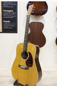 Martin HD-28V Natural w/hard case Free shipping Guiter Bass From JAPAN #Q764