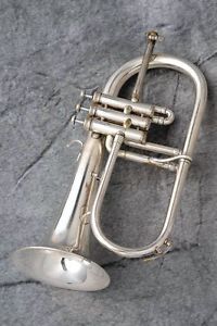 USED ​​FEOLDS Flugelhorn Trumpet Free shipping
