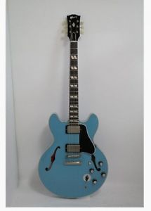 Gibson Memphis 1964 ES-345 VOS Frost Blue w/hard case F/S Guiter Bass #Q737
