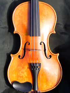 Spitzengeige, Zettel: Georgius Thier fecit Vienne  Anno 1792.