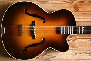 EXTREMELY RARE 1960s HÖFNER / HOFNER MADE IN GERMANY JAZZ GITARRE SUPER KLANG!