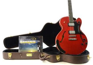 2001 Gibson Chet Atkins Tennessean Semi-Hollow Electric Guitar - Cherry w/ Case