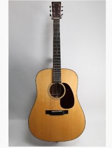 Martin D-18 Standard Natural w/hard case F/S Guiter Bass From JAPAN #Q605