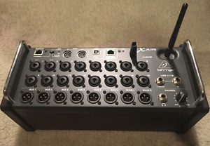 BEHRINGER XR18 X AIR 18-CH RACKMOUNT WIRELESS DIGITAL MIXER W/ TABLET CONTROL