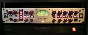 Avalon Classic VT 737 Pre-Amp Tube Mic Pre EQ/Compressor – Purple Knobs. Mint!
