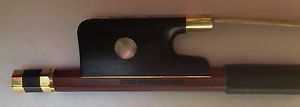 An American GOLD mounted viola bow by JOHN NORWOOD LEE