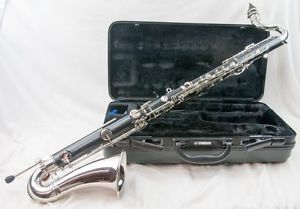 YCL-221II Yamaha Bass Clarinet Student Model, Near Mint Condition!