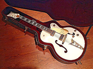 Gretsch 6136 White Falcon G6136DS Mint With Factory Hardshell Case And Tags Etc.