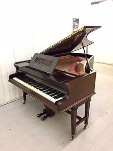 Broadwood Overstrung Barless Semi Grand Piano With A Rosewood Case C.1898
