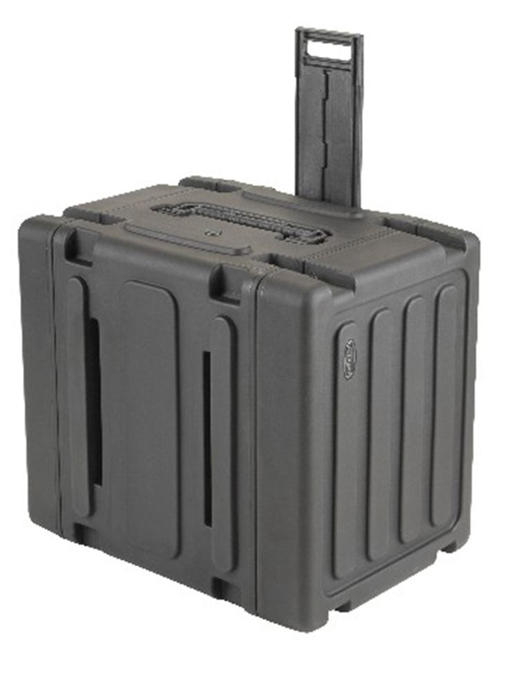 SKB 3SKBR08U20W 8U Shock Mount Rack W/Wheels Rack Case