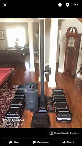 Bose L1 Model II Single B2 Bass Package With T1 Tone Match / And Cases