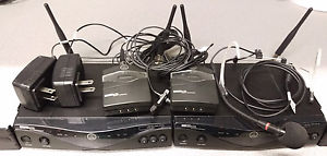 AKG Pro Mic Bundle: SR470 microphone receivers, ST470 transmitters, CK99L lavs
