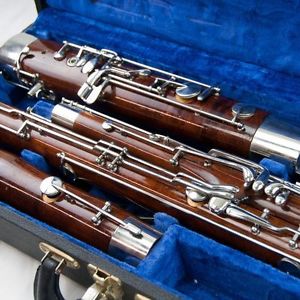 Fox Renard Model 222 Wood Bassoon, Overhauled & Adjusted, + Nice Hard Case