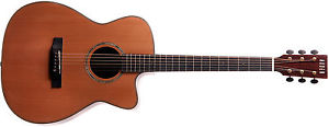 Auden Bowman OM Cedar Cutaway Electro Acoustic