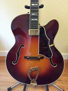 1992 Guild Artist Award Vintage Sunburst Archtop Jazz Guitar with Original Case!