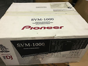 New Pioneer SVM1000 AV Pro DJ Club Mixer Video SVM-1000 Proffesional Mixer