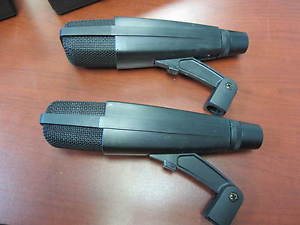 microphones: set of two Sennheiser MD 421 II with cases