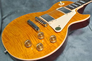 Gibson USA Les Paul Standard Trans Amber Electric Guitar 2015 '15 W/Hard Case