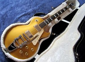 Good Condition Gibson 2008 Limited Model Les Paul LP 295 Gold Top GT Bigsby Used