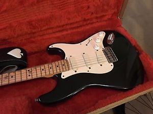 1989 Fender Stratocaster Eric Clapton Signature Blackie Electric Guitar