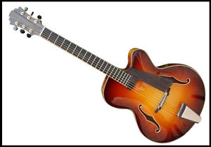 yunzhi 16''  carved wood  handmade solid wood archtop electric  jazz  guitar