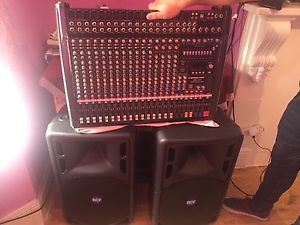 Dynacord CMS 1600 Plus RCF 325 Plus 2 Microphone Shure Beta 58A