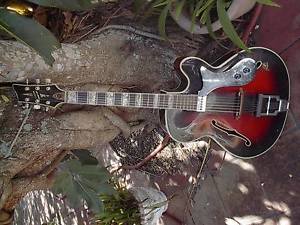 1958 Framus Grand Star black Rose archtop, very nice