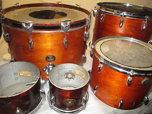 70's GRETSCH 6 PIECE DRUM KIT - made in USA