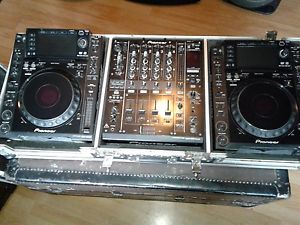 Pioneer PACKAGE DJM-900 Nexus DJ Mixer W/2 CDJ 2000 TURNTABLES