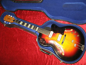 Seltene, alte "Framus" E-Gitarre von 1969 oder früher? (Modell 5/110 AM) +Koffer