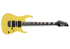 Yellow 24 Frets High-Grade Professional Basswood Double Wave Electric Guitar #
