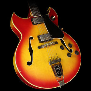 Used 1968 Gibson Barney Kessel Custom Electric Guitar Cherry Sunburst