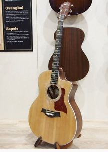 Taylor 214ce Natural w/soft case Free shipping Guiter Bass From JAPAN #Q744