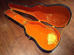 60s Lifton HardShell Guitar Case 4 Gibson ES-335 Byrdland ? L-5 ? ES 330 335 345