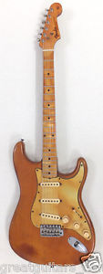 RARE Vintage 1962 FENDER Flame Maple Fingerboard Stratocaster electric guitar.
