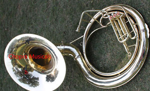 Largest Size Sousaphone 25 Bell 3Valve "CHOPRA" Shinning Brass Carring Bag n M/P