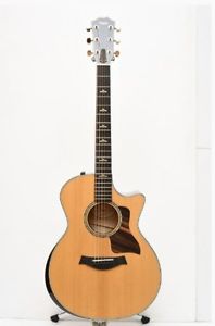 Taylor 614ce Limited Natural w/hard case F/S Guiter Bass From JAPAN #Q769