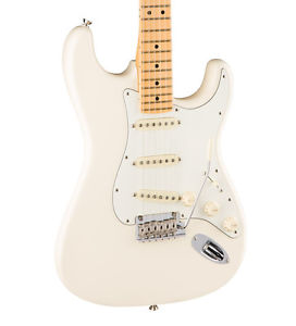 Fender American Pro Stratocaster, Olympic weiß, Ahorn Griffbrett (NEW)