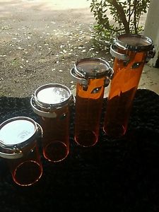 Ludwig Vistalite  tube toms by RCI