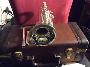 $ALE! VINTAGE AWESOME SELMER Bb/A & G PICCOLO TRUMPET FRANCE NEAR MINT BACH CASE