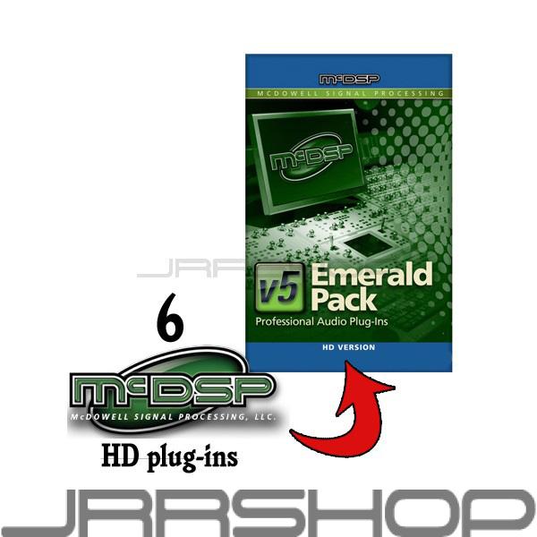 McDSP Upgrade Any 6 HD Plug-ins to Emerald Pack HD v5 eDelivery JRR Shop