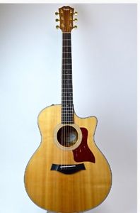 Taylor 316ce-Mahogany Japan Limited Natural w/hard case F/S Guiter Bass #Q761