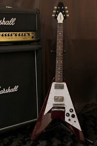2000 made Epiphone Japan FLYING V FV-70CH Cherry finish Made in Japan