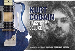 Kurt Cobain Owned & Played Authentic Hagstrom Blue Sparkle Deluxe Nirvana Guitar